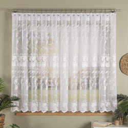 Firanka żakardowa ze wzorem po całości 018895