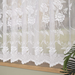 Firanka żakardowa ze wzorem po całości 018895