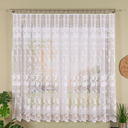 Firanka żakardowa ze wzorem po całości 018895