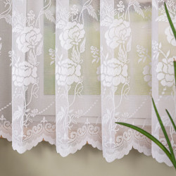 Firanka żakardowa ze wzorem po całości 018895