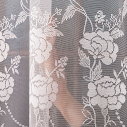 Firanka żakardowa ze wzorem po całości 018895