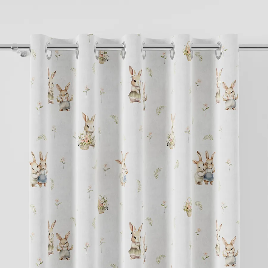 Tkanina dekoracyjna KRÓLICZKI