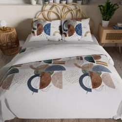 FABIOLA Komplet pościeli z bawełny satynowej 160x200cm 100036