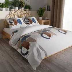 FABIOLA Komplet pościeli z bawełny satynowej 160x200cm 100036