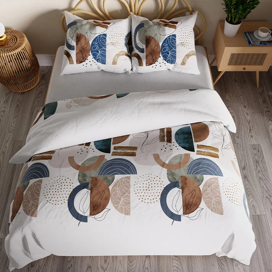 FABIOLA Komplet pościeli z bawełny satynowej 220x200cm 100036