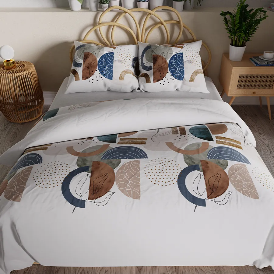 FABIOLA Komplet pościeli z bawełny satynowej 220x200cm 100036