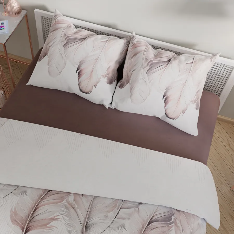 NATANIEL Komplet pościeli z bawełny satynowej 220x200cm 100040