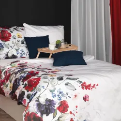 LORENA, Komplet pościeli PREMIUM z satyny bawełnianej 160x200cm, zadruk dwustronny (do wyczerpania zapasu) T20134 LORENA, Komplet pościeli PREMIUM z satyny bawełnianej 160x200cm, zadruk dwustronny (do wyczerpania zapasu) T20134