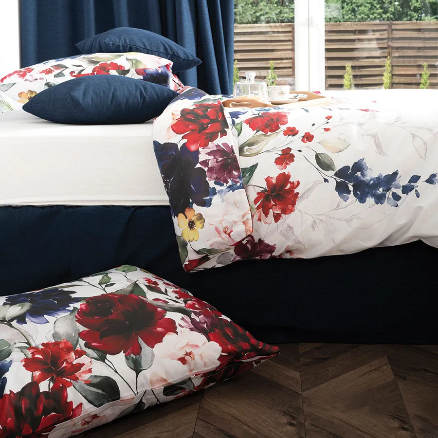 JOLANDA, Komplet pościeli PREMIUM z satyny bawełnianej 160x200cm, zadruk dwustronna (do wyczerpania zapasu) T20135