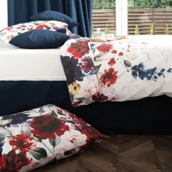 JOLANDA, Komplet pościeli PREMIUM z satyny bawełnianej 160x200cm, zadruk dwustronna (do wyczerpania zapasu) T20135