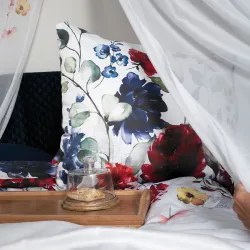 JOLANDA, Komplet pościeli PREMIUM z satyny bawełnianej 160x200cm, zadruk dwustronna (do wyczerpania zapasu) T20135