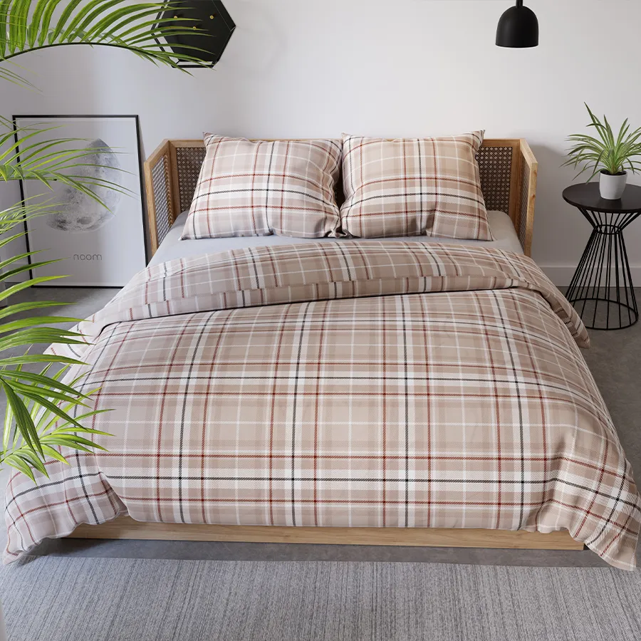 SAVANA Komplet pościeli z bawełny satynowej 220x200cm 100053