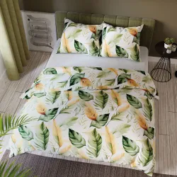 OLIVE Komplet pościeli z bawełny satynowej 220x200cm 100058