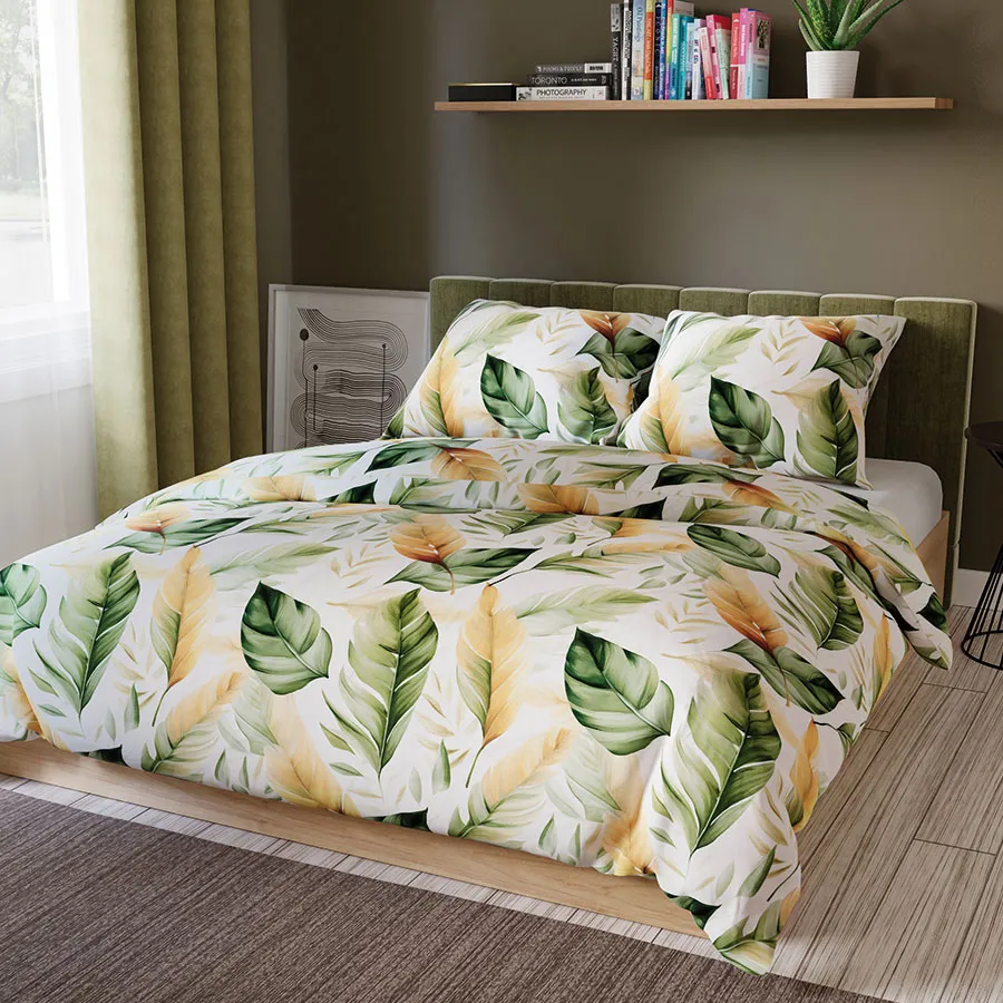 OLIVE Komplet pościeli z bawełny satynowej 220x200cm 100058