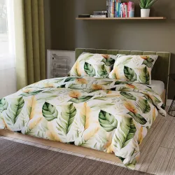 OLIVE Komplet pościeli z bawełny satynowej 220x200cm 100058