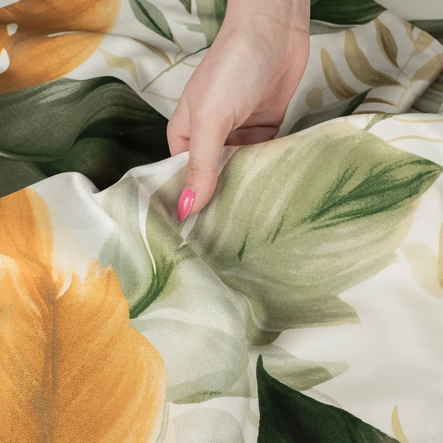 OLIVE Komplet pościeli z bawełny satynowej 220x200cm 100058