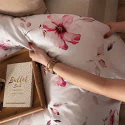 Bawełna satynowa – luksusowa i miękka pościel KWIAT JABŁONI.