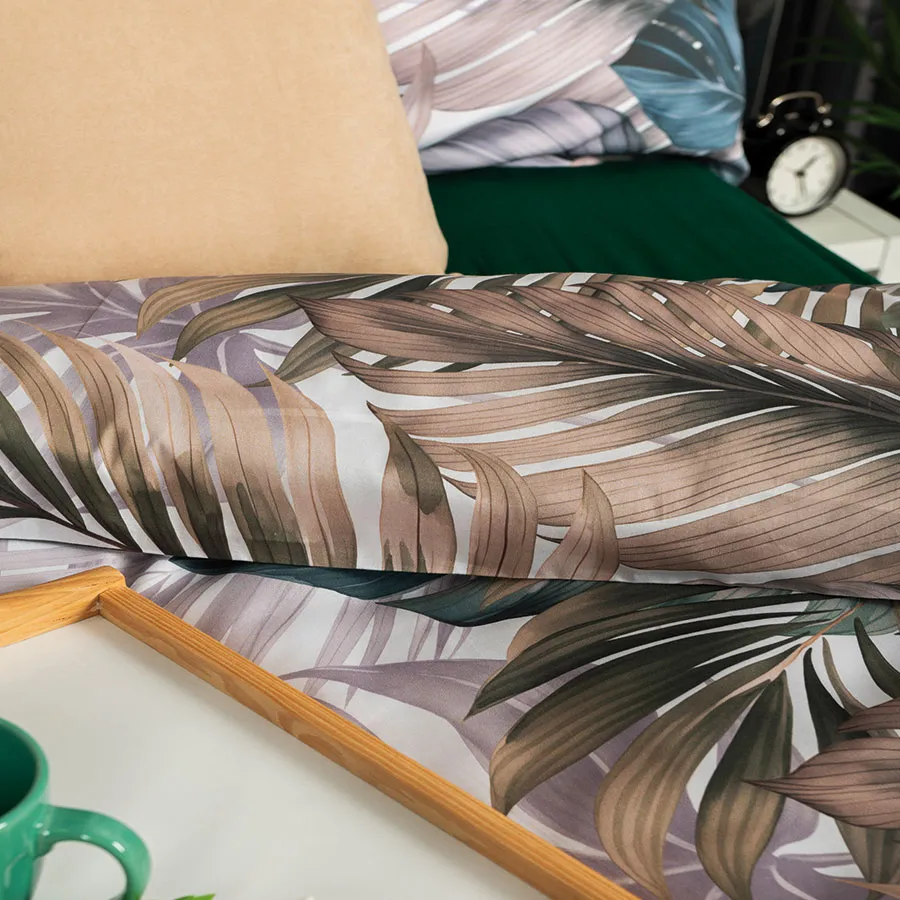 Bawełna satynowa – luksusowa i miękka pościel TROPIKALNA OAZA.