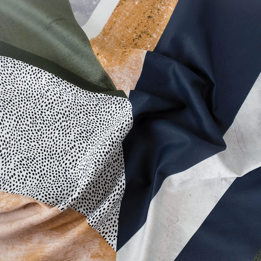 Pościel TRIANA z subtelnym połyskiem bawełny satynowej.