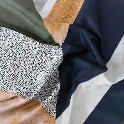 Pościel TRIANA z subtelnym połyskiem bawełny satynowej.