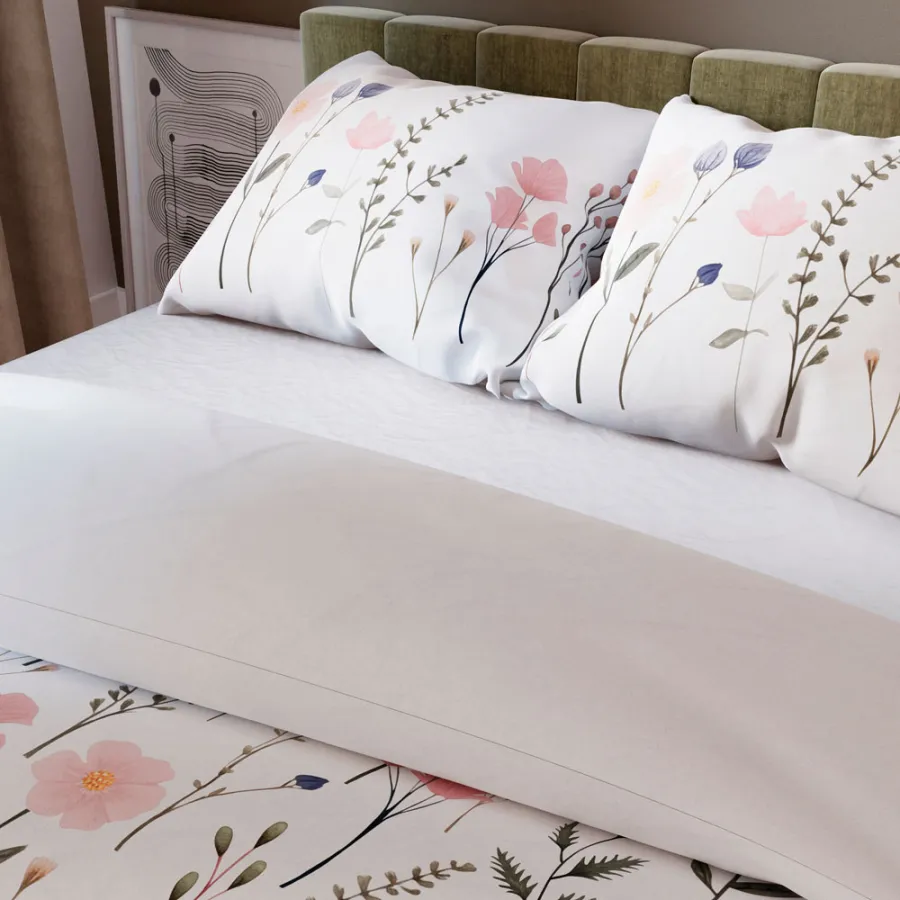 Pościel FABLE z subtelnym połyskiem bawełny satynowej.