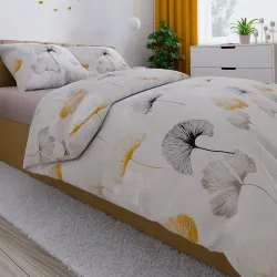 Sypialnia w stylu skandynawskim z pościelą GINKO – jasność i harmonia. Sypialnia w stylu skandynawskim z pościelą GINKO – jasność i harmonia.