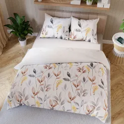 Komplet pościeli ZARIA 160x200 cm z subtelnym kwiatowym wzorem. Komplet pościeli ZARIA 160x200 cm z subtelnym kwiatowym wzorem.