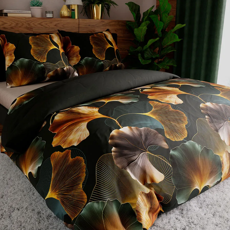 Nowoczesna aranżacja sypialni z pościelą MARISEL – luksusowy akcent.