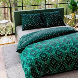 Pościel SAPHIRA z subtelnym połyskiem bawełny satynowej. Pościel SAPHIRA z subtelnym połyskiem bawełny satynowej.