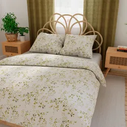 Sypialnia w stylu boho z pościelą ORLINA – naturalność i harmonia.