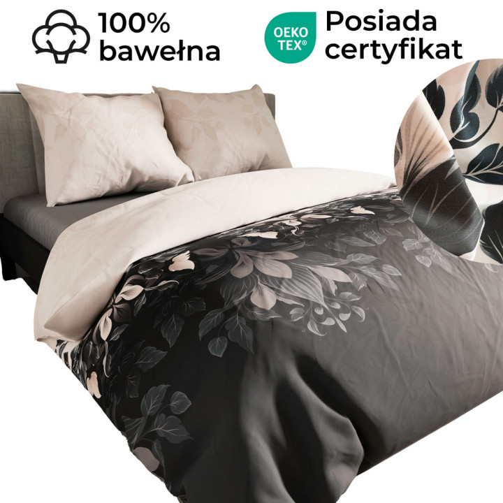 Detale luksusowej pościeli KELLY – połączenie klasyki i nowoczesności.