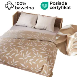 Detale roślinnego wzoru pościeli IRMA – inspiracja naturą. Detale roślinnego wzoru pościeli IRMA – inspiracja naturą.