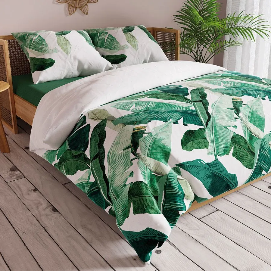 BANANO Komplet pościeli z bawełny satynowej, 220x200cm 100001