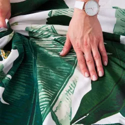 BANANO Komplet pościeli z bawełny satynowej, 220x200cm 100001