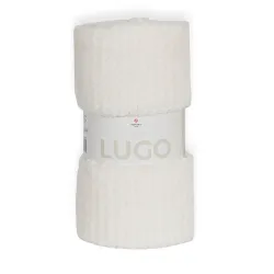 LUGO Koc dekoracyjny, rozmiar 200x220cm, kolor 001 ecru LUGO00