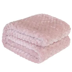 MIKOS koc dekoracyjny, rozmiar 160x200cm, kolor 002 różowy MIKOS0