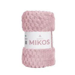MIKOS koc dekoracyjny, rozmiar 160x200cm, kolor 002 różowy MIKOS0