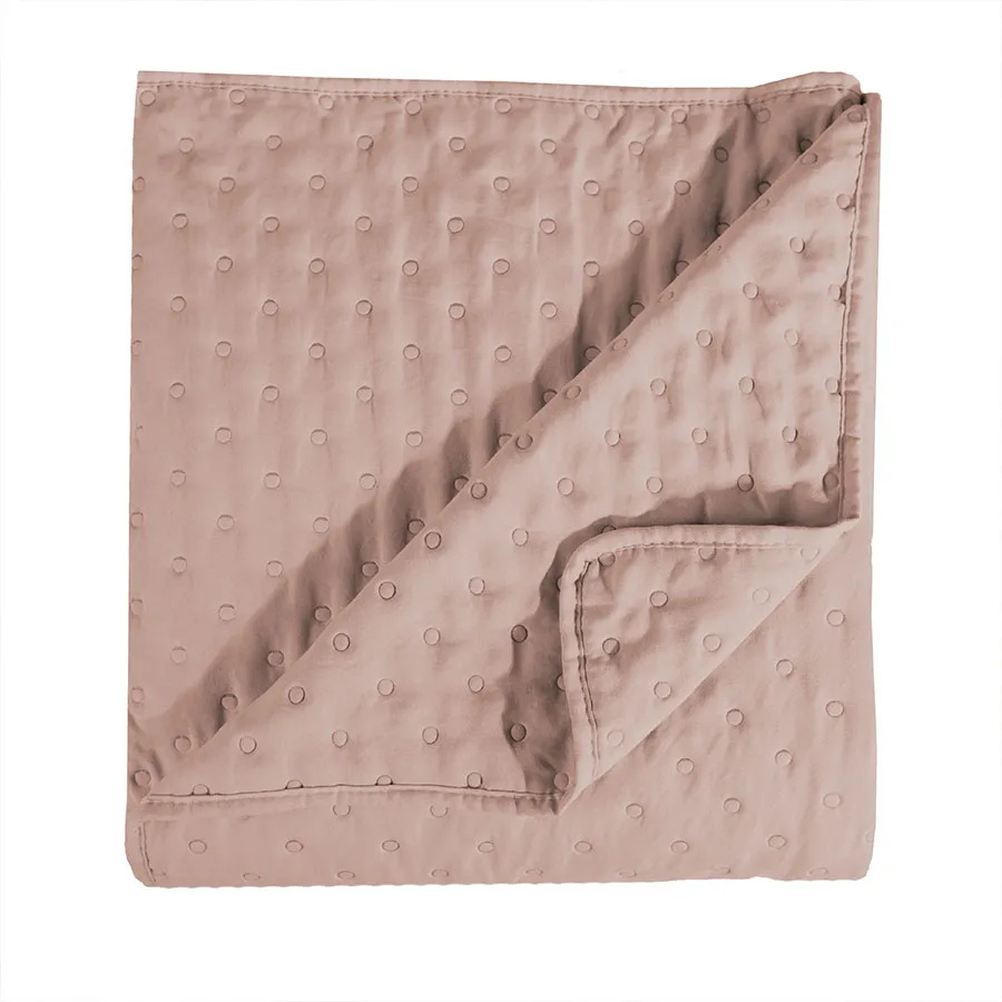 NULES Narzuta dekoracyjna, 220x240cm, kolor 015 różowy NULES0