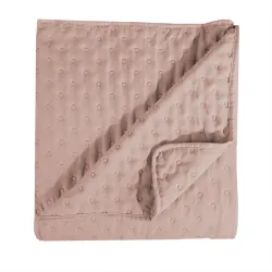 NULES Narzuta dekoracyjna, 220x240cm, kolor 015 różowy NULES0