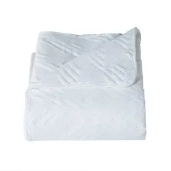 AVILA Narzuta dekoracyjna, 200x220cm, kolor 011 biały AVILA0