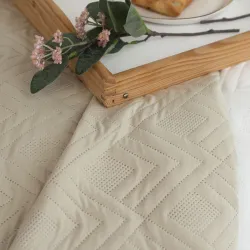 AVILA Narzuta dekoracyjna, 200x220cm, kolor 014 beżowy AVILA0