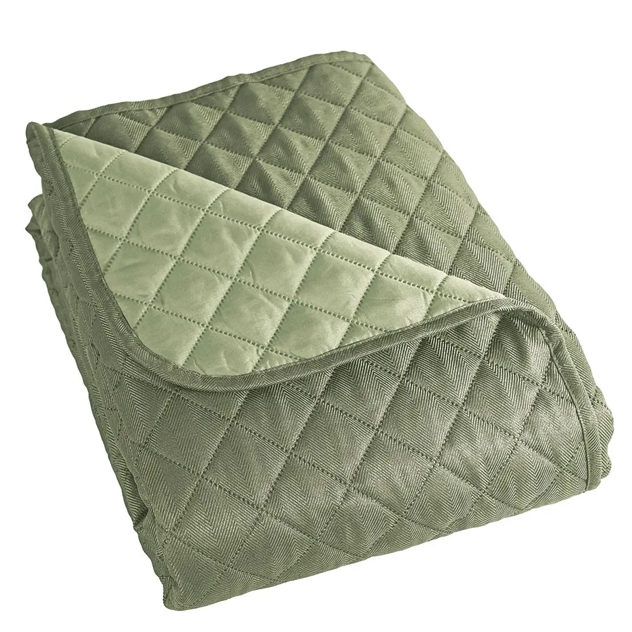 JODEŁKA Narzuta dekoracyjna, rozmiar 170x210cm, kolor 364 szarozielony 724330