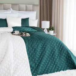 JODEŁKA Narzuta dekoracyjna, rozmiar 170x210cm, kolor 012 butelkowa zieleń 724330