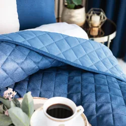 JODEŁKA Narzuta dekoracyjna, rozmiar 170x210cm, kolor 011 niebieski 724330