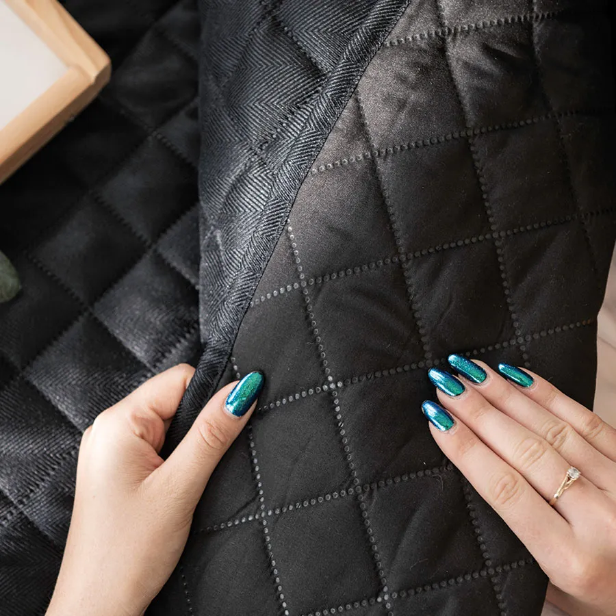 JODEŁKA Narzuta dekoracyjna, rozmiar 170x210cm, kolor 111 czarny 724330