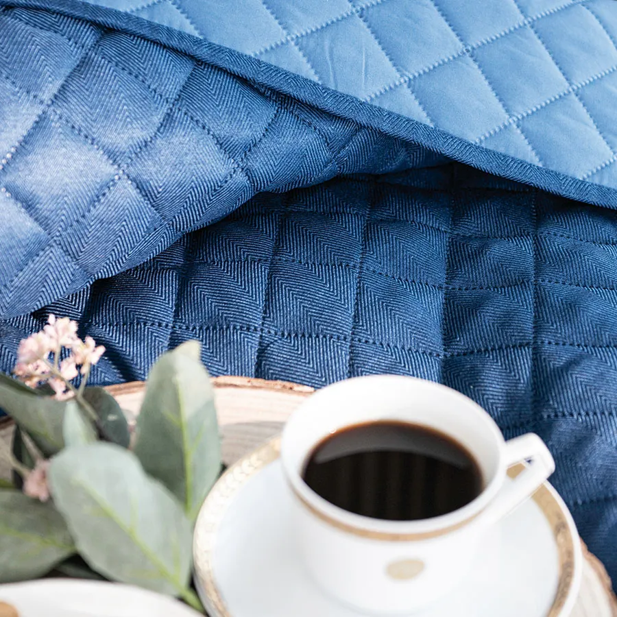 JODEŁKA Narzuta dekoracyjna, rozmiar 220x240cm, kolor 011 niebieski 724330