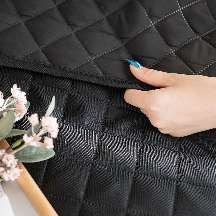 JODEŁKA Narzuta dekoracyjna, rozmiar 220x240cm, kolor 111 czarny 724330