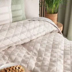 MOLLY Narzuta dekoracyjna, rozmiar 170x210cm, kolor 016 ciepły beżowy 651350