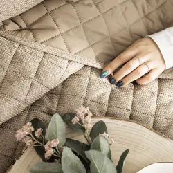 MOLLY Narzuta dekoracyjna, rozmiar 170x210cm, kolor 001 kawowy 651350