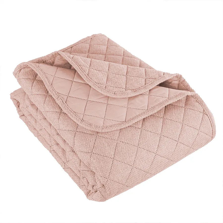 MOLLY Narzuta dekoracyjna, rozmiar 170x210cm, kolor 004 pudrowy róż 651350